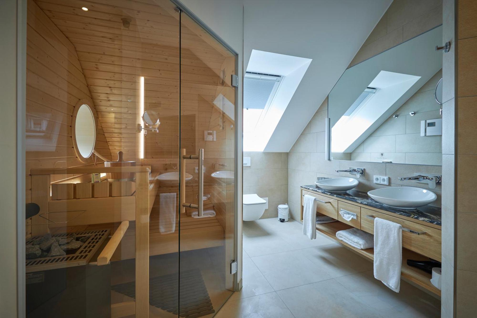 Hotel Villa Duene Borkum Bagian luar foto