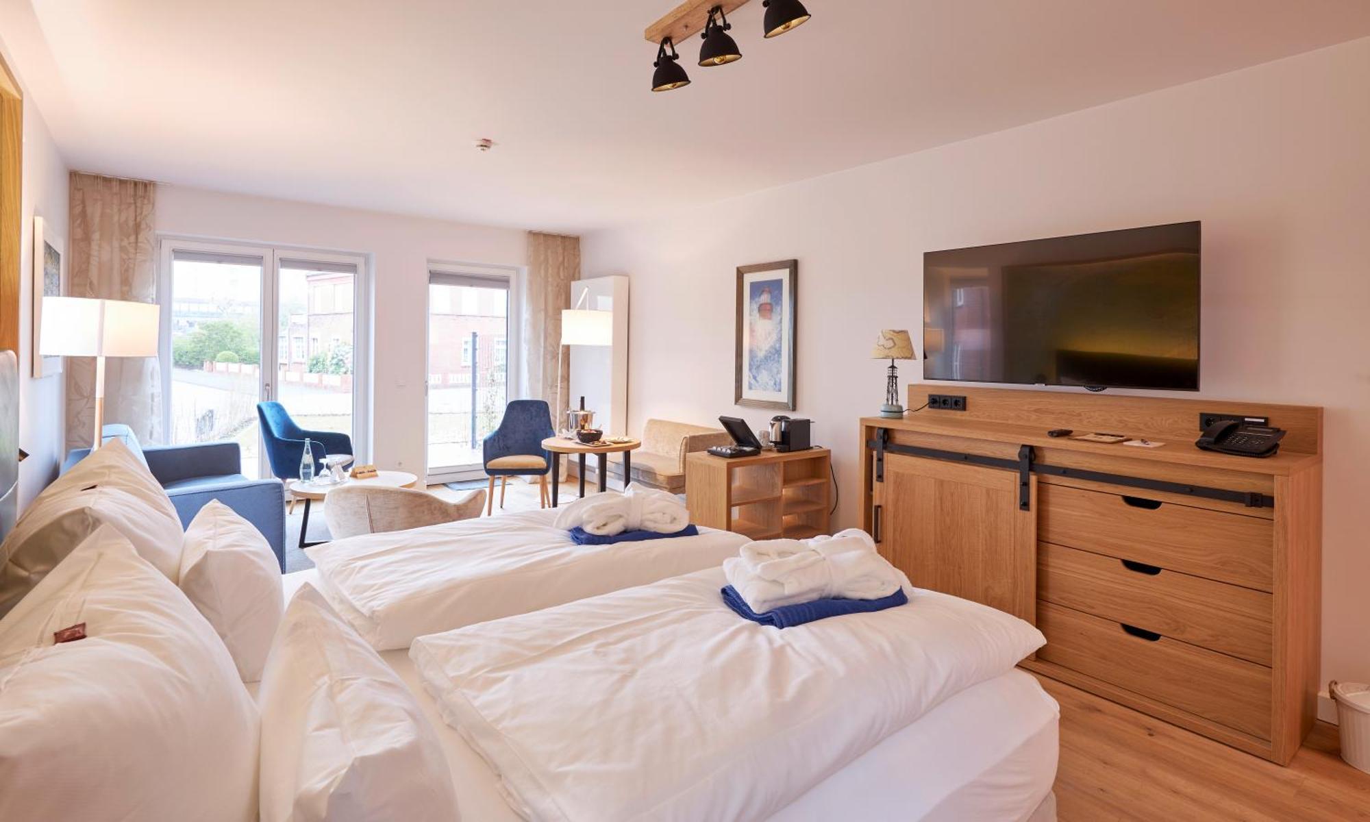 Hotel Villa Duene Borkum Bagian luar foto
