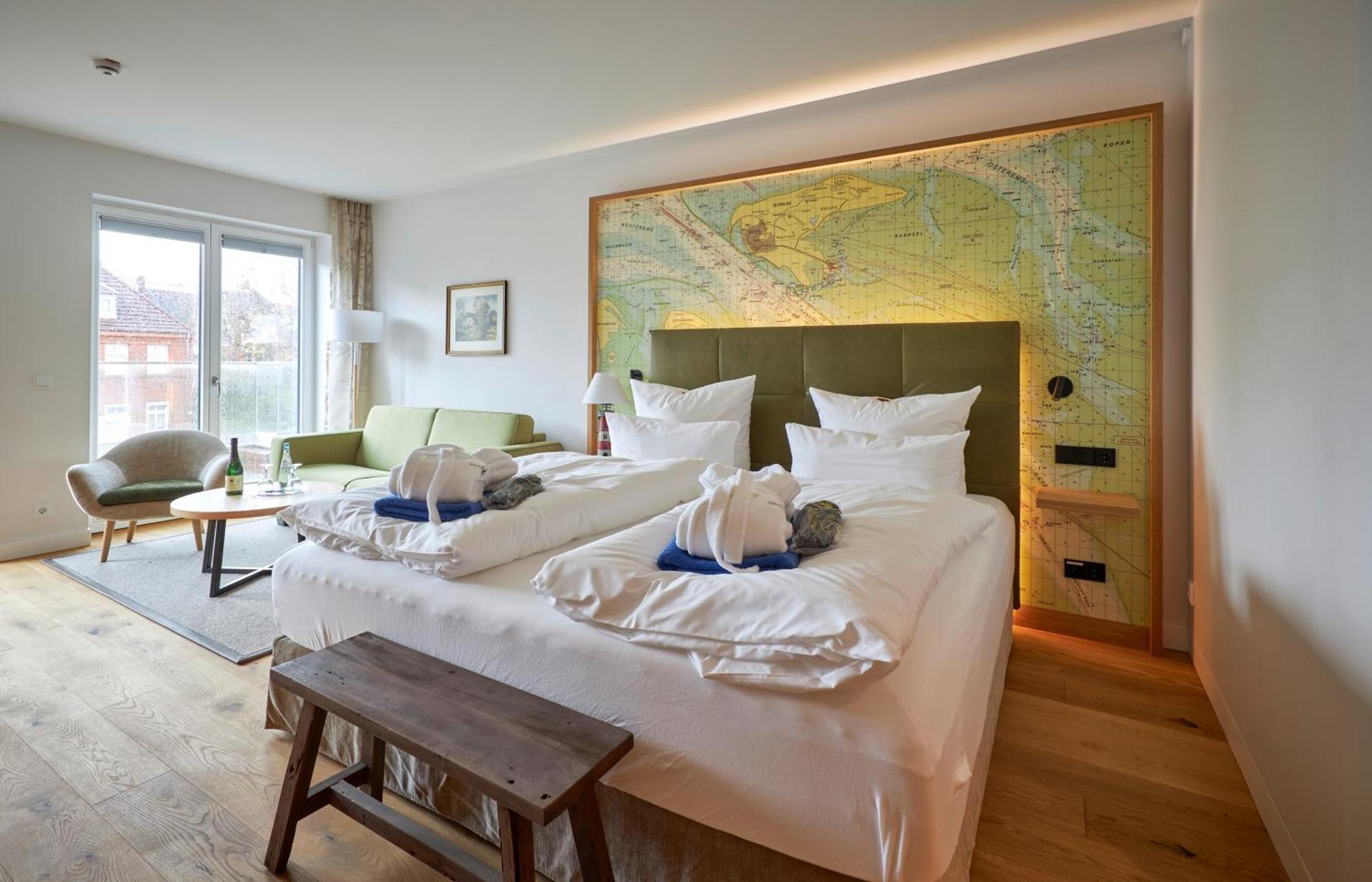 Hotel Villa Duene Borkum Bagian luar foto